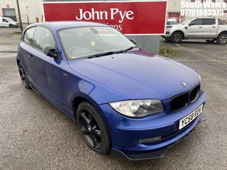 Location: South Wales - 2008 BMW 116I EDITION ES AUTO 3 Door Hatchback REG: YC58RDV, Keys: No, MOT Expiry date: 03/06/2026, 1599 Petrol, 6 Speed Auto Petrol, Former Keepers: 10