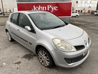 Location: South Wales - 2008 RENAULT CLIO DYNAMIQUE TURBO 100 5 Door Hatchback REG: NU08FGX, Keys: No, MOT Expiry date: 20/01/2026, 1149 Petrol, 5 Speed Manual Petrol, Former Keepers: 9