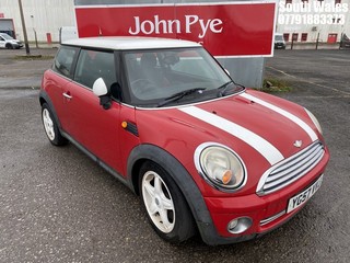 Location: South Wales - 2007 MINI COOPER 3 Door Hatchback REG: YG57VVJ, Keys: No, MOT Expiry date: 04/04/2025, 1598 Petrol, 6 Speed Manual Petrol, Former Keepers: 11