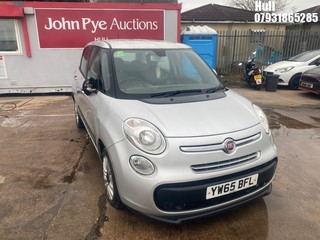 Location: Hull - 2016 FIAT 500L POP STAR MULTIJET MPV REG: YW65BFL, Keys: Yes, MOT Expiry date: 19/06/2025, 1248 Diesel, 5 Speed Manual Diesel, Former Keepers: 3