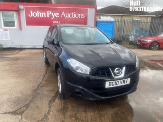 Location: Hull - 2010 NISSAN QASHQAI VISIA 5 Door Hatchback REG: BG10VMV, Keys: No, MOT Expiry date: 19/11/2026, 1598 Petrol, 5 Speed Manual Petrol, Former Keepers: 2