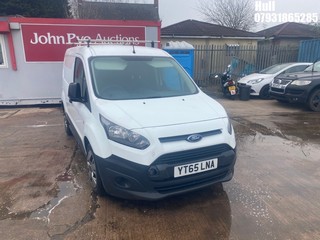 Location: Hull - 2015 FORD TRANSIT CONNECT 200 Panel Van REG: YT65LNA, Keys: No, MOT Expiry date: 30/09/2025, 1560 Diesel, 5 Speed Manual Diesel, Former Keepers: 4