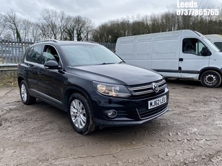 Location: Leeds - 2013 VOLKSWAGEN TIGUAN SE TDI BLUE TECH 4 Estate REG: MJ62LEU, 1968cc Diesel, 7 Speed S-Auto Diesel, Former Keepers: 5, Keys: Yes, MOT Expiry date: 28-11-2026