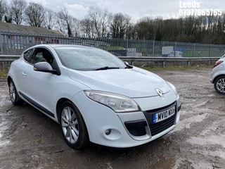 Location: Leeds - 2010 RENAULT MEGANE I-MUSIC DCI 106 Coupe REG: MV10MXA, 1461cc Diesel, 6 Speed Manual Diesel, Former Keepers: 4, Keys: Yes, MOT Expiry date: 09-06-2026