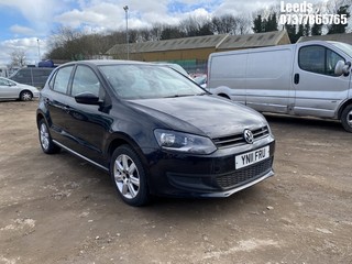 Location: Leeds - 2011 VOLKSWAGEN POLO SE 70 5 Door Hatchback REG: YN11FRU, Keys: No, MOT Expiry date: 19-05-2025, 1198 Petrol, 5 Speed Manual Petrol, Former Keepers: 4