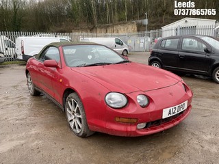 Location: Leeds - 1995 TOYOTA CELICA GT Convertible REG: A12DPO, Keys: No, MOT Expiry date: 01-09-2026, 1998 Petrol, AUTO, Former Keepers: 2