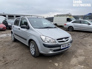 Location: Leeds - 2008 HYUNDAI GETZ GSI 5 Door Hatchback REG: PK58GWM, Keys: No, MOT Expiry date: 27-10-2025, 1086 Petrol, 5 Speed Manual Petrol, Former Keepers: 5
