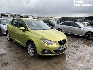 Location: Leeds - 2008 SEAT IBIZA SE 5 Door Hatchback REG: RF58HSY, Keys: No, MOT Expiry date: 15-01-2026, 1390 Petrol, 5 Speed Manual Petrol, Former Keepers: 7
