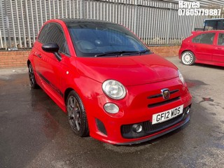 Location: Hayes - 2012 ABARTH 500 3 Door Hatchback REG: GF12WDS, Keys: No, MOT Expiry date: 03/04/2026, 1368 Petrol, 5 Speed Manual Petrol, Former Keepers: 10