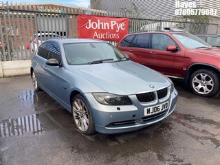 Location: Hayes - 2006 BMW 330I SE AUTO 4 Door Saloon REG: WJ06JVD, Keys: No, MOT Expiry date: 02/08/2026, 2996 Petrol, 6 Speed Auto Petrol, Former Keepers: 11
