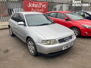 Location: Hayes - 2001 AUDI A3 SE AUTO 5 Door Hatchback REG: Y782UGX, Keys: No, MOT Expiry date: 28/06/2025, 1781 Petrol, 4 Speed Auto Petrol, Former Keepers: 3