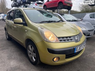 Location: Stapleford - 2007 NISSAN NOTE SVE AUTO MPV REG: EJ07CHO, Keys: Yes, MOT Expiry date: 10/12/2026, 1598 Petrol, 4 Speed Auto Petrol, Former Keepers: 3