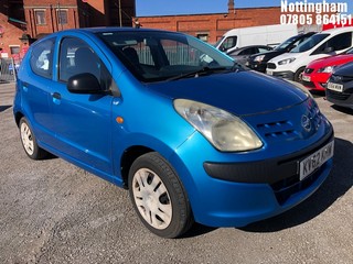 Location: Nottingham - 2012 NISSAN PIXIO VISIA 5 DOOR HATCHBACK REG: KV62KHW, 996cc PETROL, 5 SPEED MANUAL PETROL, Former Keepers: 1, Keys: Yes, MOT Expiry date: 15/09/2026