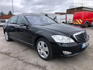 Location: Nottingham - 2007 MERCEDES S350 L AUTO Saloon REG: LJ56ODH, 3498cc Petrol, Automaatic, Former Keepers: 6, Keys: Yes, MOT Expiry date: 27/11/2026