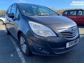Location: Manchester - 2011 VAUXHALL MERIVA SE TURBO 118 MPV REG: DV11WRK, 1364 Petrol, 5 Speed Manual Petrol, Former Keepers: 4, Keys: No, MOT Expiry date: 15/03/2026