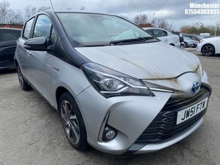 Location: Manchester - 2020 TOYOTA YARIS Y20 VVT-I HEV CVT 5 Door Hatchback REG: JW51FTW, 1497 Hybrid Electric, Variable 1 Speed Auto Petrol/E, Former Keepers: 2, Keys: No, MOT Expiry date: 24/03/2025