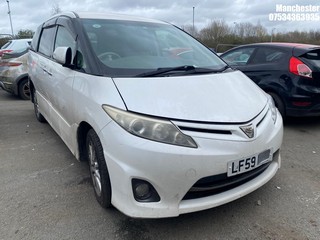 Location: Manchester - 2009 TOYOTA MPV REG: LF59KBV, 2362 Petrol, AUTOMATIC, Former Keepers: 3, Keys: No, MOT Expiry date: 28/04/2026