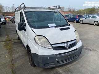 Location: Manchester - 2012 RENAULT TRAFIC LL29 DCI Panel Van REG: HV12HDH, 1996 Diesel, 6 Speed Manual Diesel, Former Keepers: 7, Keys: No, MOT Expiry date: 11/04/2025
