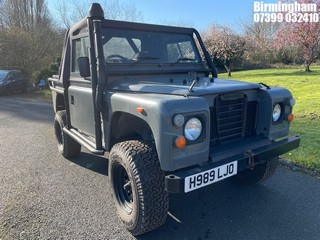 Location: Birmingham - 1991 LAND ROVER 90 DEFENDER Estate REG: H989LJO, 3528cc Petrol, Unknown, Former Keepers: 1, Keys: No, MOT Expiry date: 21/03/2023