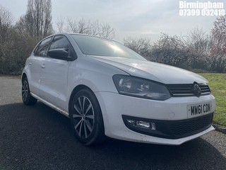 Location: Birmingham - 2012 VOLKSWAGEN POLO MATCH 60 5 Door Hatchback REG: MW61CDN, 1198CC Petrol, 5 Speed Manual Petrol, Former Keepers: 6, Keys: Yes, MOT Expiry date: 16/05/2026
