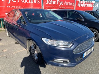 Location: BELVEDERE - 2016 FORD MONDEO ZETEC ECONETIC TDC 5 Door Hatchback REG: LT16MDF, 1499cc Diesel, 6 Speed Manual Diesel, Former Keepers: 1, Keys: No, MOT: Expiry date03.11.2026