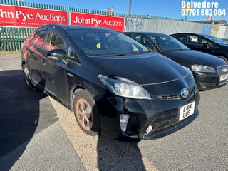 Location: BELVEDERE - 2014 TOYOTA PRIUS HYBRID 5 Door Hatchback REG: LW14LUF, 1797cc Hybrid Electric, Automatic, Former Keepers: 2, Keys: No, MOT: Expiry date19/11/2025