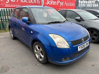 Location: Belvedere - 2006 SUZUKI SWIFT VVTS GLX 5 Door Hatchback REG: YS06UWA, Keys: No, MOT Expiry date: 24/10/2025, 1490 Petrol, 5 Speed Manual Petrol, Former Keepers: 6