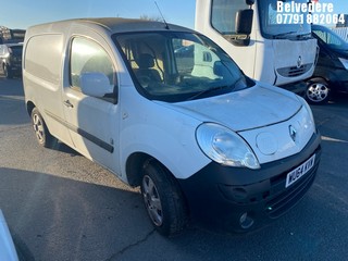 Location: Belvedere - 2014 RENAULT KANGOO ML20 ZE Panel Van REG: WU64KVW, Keys: No, MOT Expiry date: 05/10/2024, 0 Electric, 1 Speed Auto Electric, Former Keepers: 2
