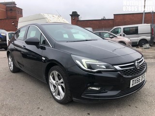 Location: Nottingham - 2017 VAUXHALL ASTRA SRI NAV TURBO 5 DOOR HATCHBACK REG: DX66OFS, 1399cc PETROL, 6 SPEED MANUAL PETROL, Former Keepers: 2, Keys: Yes, MOT Expiry date: 18/03/2026