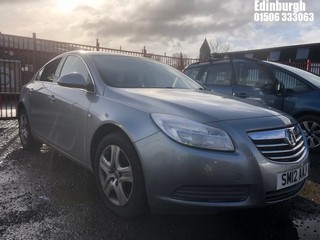Location: Edinburgh - 2012 VAUXHALL INSIGNIA EXCLUSIV 5 Door Hatchback REG: SM12AAJ, Keys: No, MOT Expiry date: 08/04/2026, 1796 Petrol, 6 Speed Manual Petrol, Former Keepers: 3