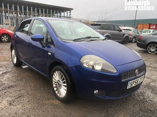 Location: Edinburgh - 2008 FIAT GRANDE PUNTO GP 8V 5 Door Hatchback REG: SP58ZVY, Keys: No, MOT Expiry date: 21/06/2026, 1368 Petrol, 5 Speed Manual Petrol, Former Keepers: 11