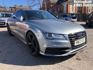 Location: Nottingham - 2013 AUDI A7 S LINE BLACK EDIT TDI 5 Door Hatchback REG: MW13VDT, Keys: No, MOT Expiry date: 24/04/2026, 2967 Diesel, 7 Speed Auto Diesel, Former Keepers: 7