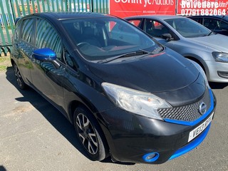 NOTE: ATF Registered Buyers ONLY - Location: BELVEDERE - 2013 NISSAN NOTE ACENTA MPV REG: VE13RFK, 1461cc Diesel, Manual, Former Keepers: 7, Keys: No