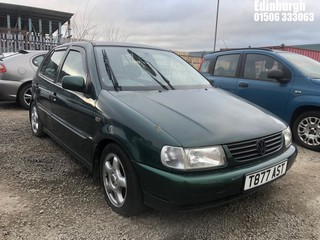 Location: Edinburgh - 1999 VOLKSWAGEN POLO 1.4 CL AUTO 5 Door Hatchback REG: T877AST, Keys: No, MOT Expiry date: 06/03/2025, 1390 Petrol, 4 Speed Auto Petrol, Former Keepers: 6