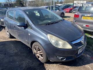 Location: Mitcham - 2008 VAUXHALL CORSA BREEZE 5 Door Hatchback REG: LR08TZL, Keys: No, MOT Expiry date: 08/11/2025, 1229 Petrol, 5 Speed Manual Petrol, Former Keepers: 4