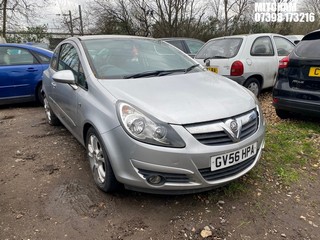 Location: Mitcham - 2006 VAUXHALL CORSA SXI 3 Door Hatchback REG: GV56HPA, Keys: No, MOT Expiry date: 15/08/2026, 1229 Petrol, 5 Speed Manual Petrol, Former Keepers: 5