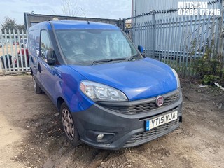 Location: Mitcham - 2015 FIAT DOBLO SX MULTIJET Panel Van REG: YT15VJA, Keys: No, MOT Expiry date: 07/01/2026, 1248 Diesel, 5 Speed Manual Diesel, Former Keepers: 3