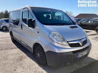 Location: Nottingham - 2006 VAUXHALL VIVARO 2700 CDTI SWB Panel Van REG: DY56VTV, Keys: No, MOT Expiry date: 14/12/2026, 1870 Diesel, 6 Speed Manual Diesel, Former Keepers: 5