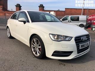 Location: Nottingham - 2014 AUDI A3 SPORT TDI S-A 5 DOOR HATCHBACK REG: MW63OLJ, 1598cc DIESEL, 7 SPEED S-AUTO DIESEL, Former Keepers: 5, Keys: Yes, MOT Expiry date: 19/03/2027