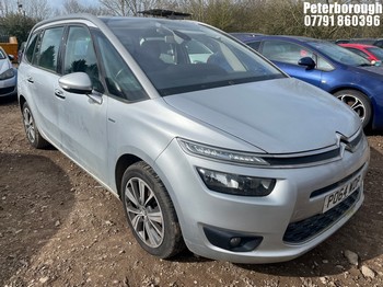 Location: Peterborough - 2014 CITROEN C4 GR PICASSO EXCL ADREAM MPV REG: PO64WDP, Keys: No, MOT Expiry date: 24/01/2026, 1560 Diesel, 6 Speed Manual Diesel, Former Keepers: 3