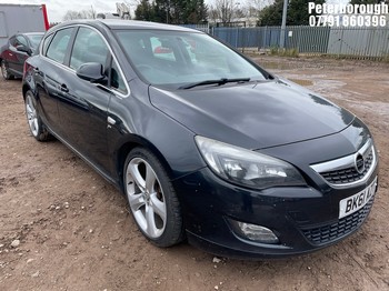 Location: Peterborough - 2011 VAUXHALL ASTRA SRI CDTI S/S 5 Door Hatchback REG: BK61AZT, Keys: No, MOT Expiry date: 03/11/2025, 1956 Diesel, 6 Speed Manual Diesel, Former Keepers: 6