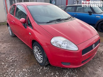 Location: Peterborough - 2010 FIAT GRANDE PUNTO SOUND 3 Door Hatchback REG: WP60PWN, Keys: No, MOT Expiry date: 22/12/2025, 1368 Petrol, 5 Speed Manual Petrol, Former Keepers: 4