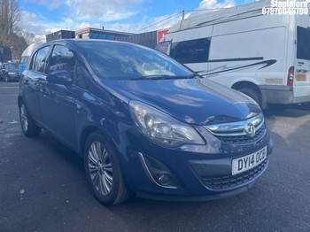 Location: Stapleford - 2014 VAUXHALL CORSA SE CDTI ECOFLEX 73 5 Door Hatchback REG: DY14OCB, Keys: Yes, MOT Expiry date: 24/07/2025, 1248 Diesel, 5 Speed Manual Diesel, Former Keepers: 3