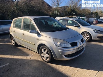 Location: Brentwood - 2007 RENAULT SCENIC EXTREME DCI 86 MPV REG: SY57UHT, Keys: No, MOT Expiry date: 13.11.2026, 1461 Diesel, 5 Speed Manual Diesel, Former Keepers: 8