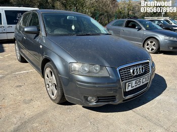 Location: Brentwood - 2005 AUDI A3 SPORT FSI AUTO 5 Door Hatchback REG: FL55CXB, Keys: No, MOT Expiry date: 12.04.2025, 1984 Petrol, 6 Speed Auto Petrol, Former Keepers: 9