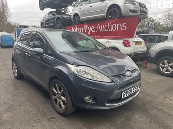 Location: Stapleford - 2009 FORD FIESTA TITANIUM 90 TDCI 5 Door Hatchback REG: RV59ESN, Keys: Yes, MOT Expiry date: 05/10/2026, 1560 Diesel, 5 Speed Manual Diesel, Former Keepers: 4