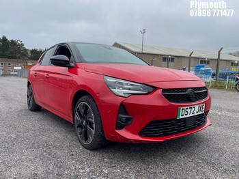 Location: Plymouth - 2022 VAUXHALL CORSA E ANNIVERSARY EDITI 5 DOOR HATCHBACK REG: DS72JXE, ELECTRIC ELECTRIC, 1 SPEED AUTO ELECTRIC, Former Keepers: 0, Keys: Yes, MOT Expiry date: 29/11/2026