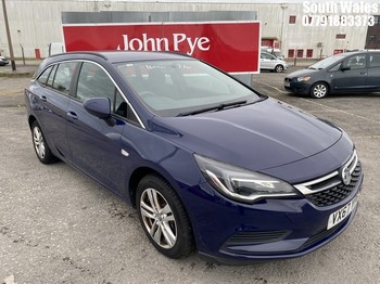 Location: South Wales - 2018 VAUXHALL ASTRA DESIGN CDTI ECOTEC Estate REG: VX67YPR, 1598cc Diesel, 6 Speed Manual Diesel, Former Keepers: 1, Keys: Yes, MOT Expiry date: 27/04/2026