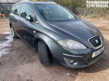NOTE: ATF Registered Buyers ONLY - Location: Peterborough - 2011 SEAT ALTEA XL SE CR TDI ECO Estate REG: GU11NKE, Keys: No, 1598 Diesel, 5 Speed Manual Diesel, Former Keepers: 4