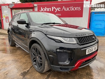 Location: Hull - 2016 LAND ROVER RROVER EVOQUE EMBER SP ED Estate REG: BD66XAE, 1999cc Diesel, 9 Speed Auto Diesel, Former Keepers: 1, Keys: Yes, MOT Expiry date: 25/01/2026